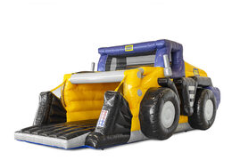 Order inflatable custom PORR shovel bouncy houses at JB Inflatables America. Request free design for inflatable bounce houses in your own color, logo, e-mail address and telephone number now