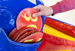 Inflatable skee ball game for sale