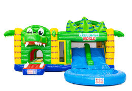 Buy Multiplay Bouncy Castle online with 3D figures and slide