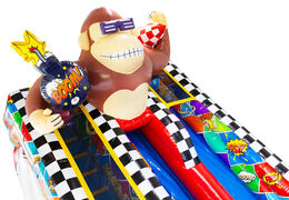 Comic Theme Inflatable High Water Slide