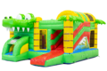 Opblaasbaar multiplay springkussen in Dino thema kopen voor kinderen