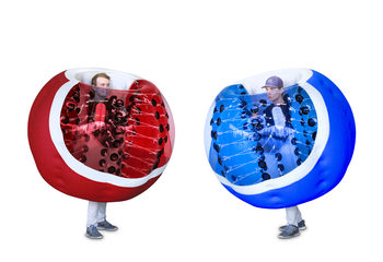 Bestel blauw rode opblaasbare bumperballen voor kinderen. Koop opblaasbare bumperballen nu online bij JB Inflatables Nederland
