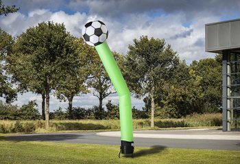 Koop nu online de skydancers met 3d bal van 6m hoog in groen bij JB Inflatables Nederland. Bestel deze skydancer direct vanuit onze voorraad