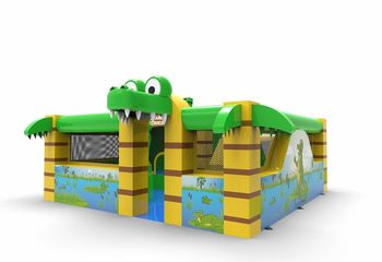 springkasteel playpark krokodillen thema voor kinderen bestellen