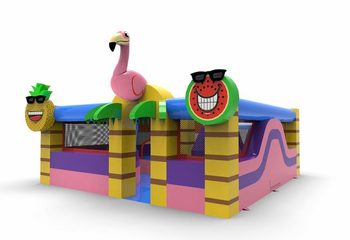 springkussen playpark in flamingo thema kopen 