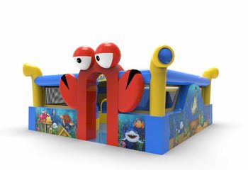 springkasteel playpark voor kinderen met seaworld thema kopen