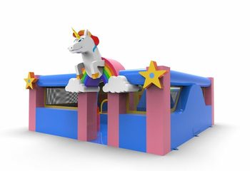 springkasteel playpark in unicorn thema voor kinderen kopen