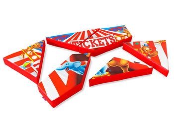 Softplay Puzzle in het thema Rollercoaster te koop bij JB Inflatables Nederland. Bestel nu online de Softplay Puzzle Rollercoaster bij JB Inflatables Nederland