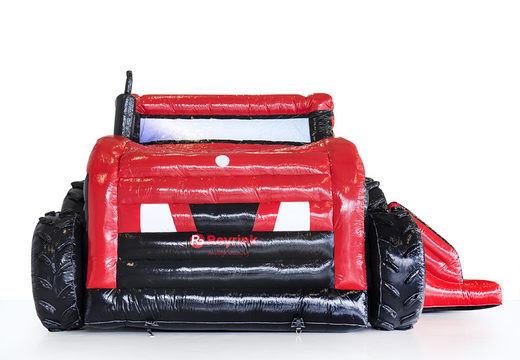 Buy custom inflatable Reyrink - Maxi Multifun Tractor inflatable bouncer online at JB Promotions America. Request a free design for inflatable bounce houses in your own corporate identity now