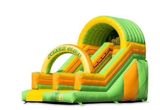 Order an inflatable slide with a jungle theme online for your kids. Buy inflatable slides now online at JB Inflatables America