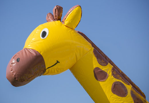 Order inflatable multifun bouncer with roof in the theme nemo giraffe for children at JB Inflatables America. Buy bouncers online at JB Inflatables America