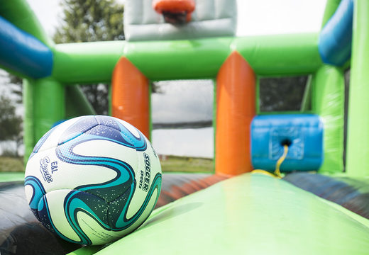 Buy an inflatable multifunctional sports arena for various types of sports activities for both young and old. Order inflatable sports arena now online at JB Inflatables America