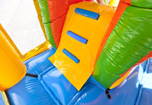 Clown themed bounce house with a slide for children. Buy inflatable bounce houses online at JB Inflatables America