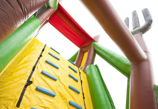 Get your unique 17 meter farm themed obstacle course with 7 game elements and colorful objects now for kids. Order inflatable obstacle courses at JB Inflatables America