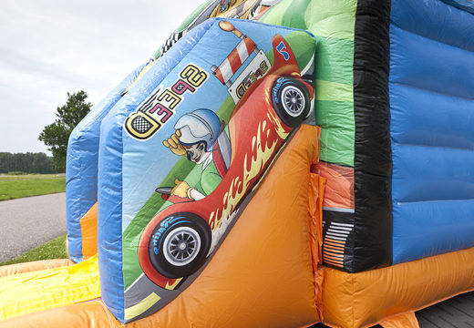 Order Maxi multifun car bounce house for children at JB Inflatables America. Buy bounce houses online at JB Inflatables America
