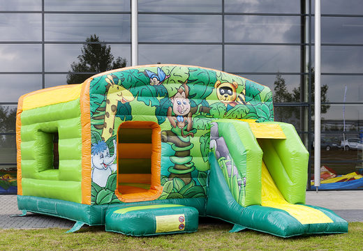 Order jungle inflatable indoor maxi multifun bounce house for children at JB Inflatables America. Buy bounce houses online at JB Inflatables America