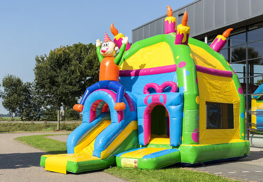 Order inflatable maxifun bounce house in theme party with roof  for children at JB Inflatables America. Buy bounce houses online at JB Inflatables America