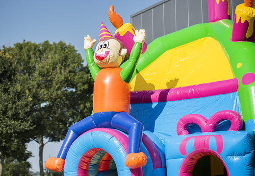 Order covered maxifun super bounce housee with slide in party theme for children. Buy inflatable bounce houses online at JB Inflatables America