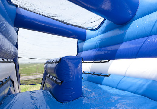 Order inflatable monster slide 11 meters high and 53 meters long with a double staircase for your kids. Buy inflatable slides now online at JB Inflatables America