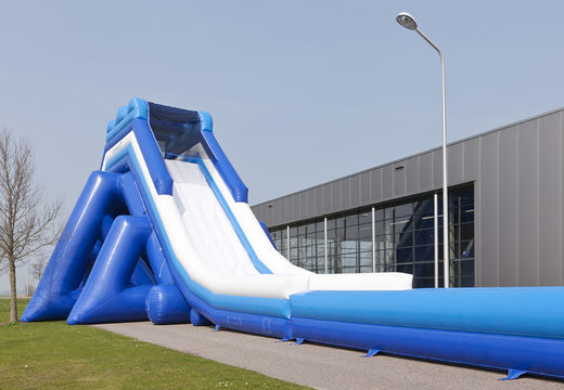 Buy inflatable 11 meter high monster slide for kids. Order inflatable slides now online at JB Inflatables America