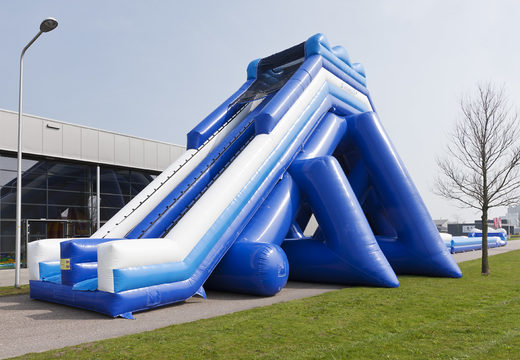 Order 11 meters high and 53 meters long with a double staircase monster slide. Buy inflatable slides now online at JB Inflatables America
