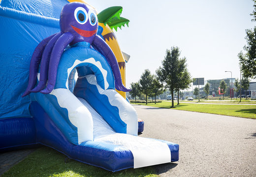 Order inflatable multifun bounce house with roof in the theme nemo seaworld for children at JB Inflatables America. Buybounce houses online at JB Inflatables America