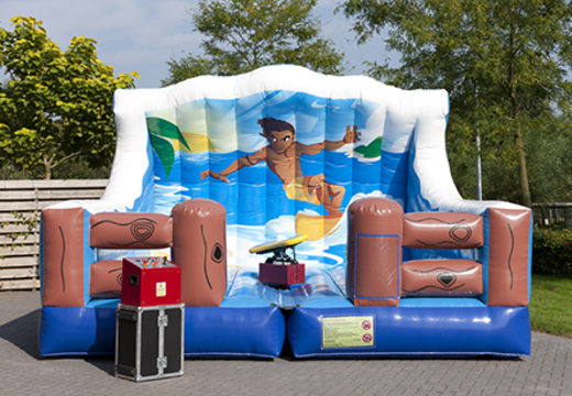 Order an inflatable surf-themed crash mat for both old and young. Buy an inflatable fall mat now online at JB Inflatables America