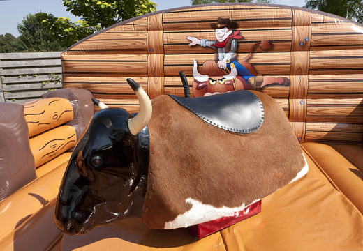 Order Rodeo Valmat Western for both old and young. Buy an inflatable fall mat now online at JB Inflatables America
