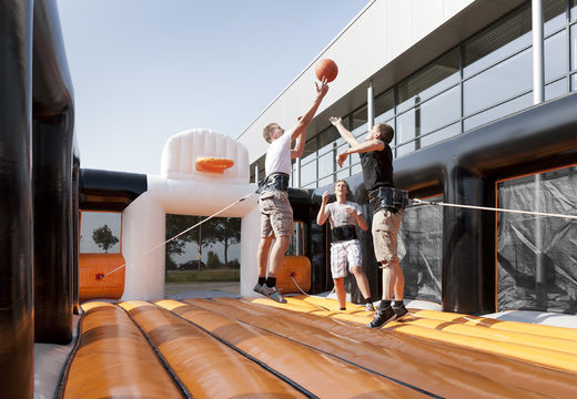 Order inflatable multifunctional sports arena for various types of sports activities for both young and old. Buy inflatable sports arena now online at JB Inflatables America