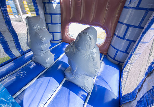 Order castle obstacle course with 3D objects for kids. Buy inflatable obstacle courses online now at JB Inflatables America