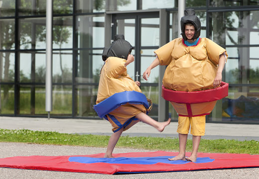 Buy inflatable sumo suits for kids. Order inflatables online at JB Inflatables America