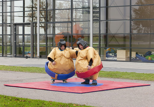 Order inflatable sumo suits for adults. Buy inflatables online at JB Inflatables America