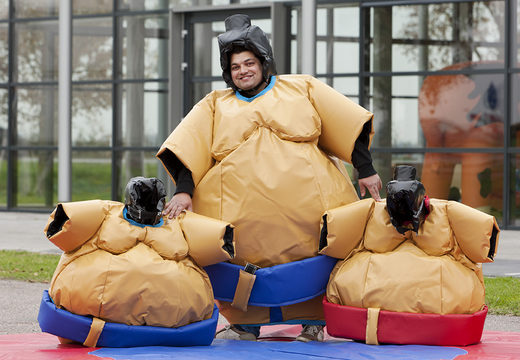 Buy fun inflatable sumo suits for adults. Order inflatable sumo suits online at JB Inflatables America