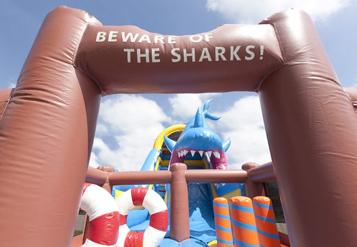 Slide Shark multiplay and bath for kids order for kids. Buy inflatable slides now online at JB Inflatables America