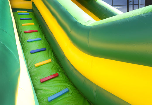 Order slide football with multiplay and children's bath for kids. Buy inflatable slides now online at JB Inflatables America