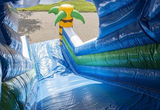 Spectacular inflatable slide in surf oceanworld for kids. Order inflatable slides now online at JB Inflatables America