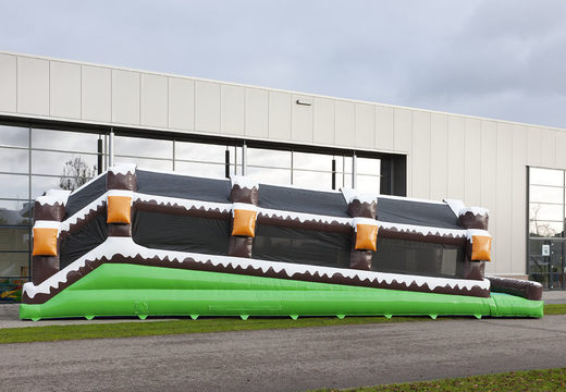 Buy inflatable roller slide double in winter theme for both young and old. Order inflatable winter attractions now online at JB Inflatables America