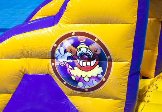 Buy a cool inflatable ship in a circus theme for both young and old. Order inflatable water attractions now online at JB Inflatables America
