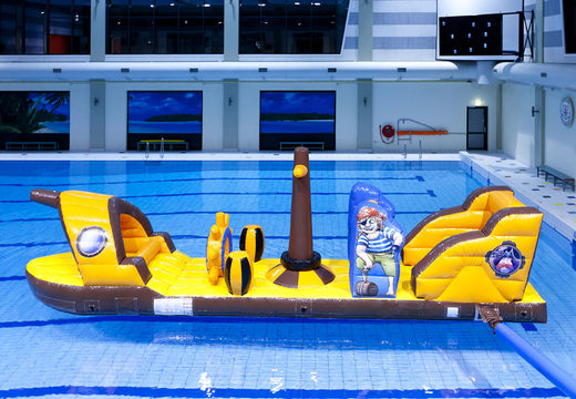 Spectacular inflatable ship in pirate theme for both young and old. Buy inflatable pool games online now at JB Inflatables America