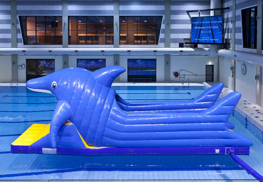 Spectacular Obstacle Run in the dolphin theme with challenging obstacle objects for both young and old. Buy inflatable pool games now online at JB Inflatables America