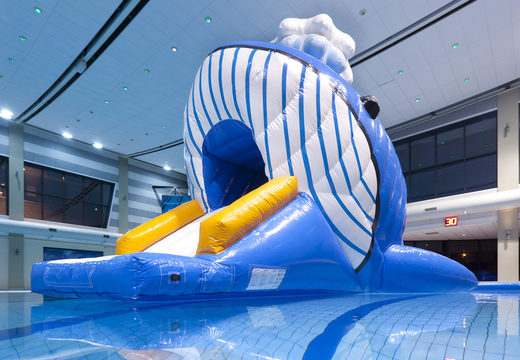 Get spectacular Whale-themed Obstacle Run with challenging obstacle objects for both young and old. Buy inflatable pool games now online at JB Inflatables America