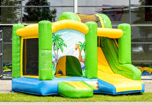 Buy a jungle themed bounce house for kids. Order inflatable bounce houses online at JB Inflatables America