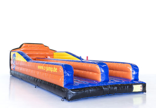Order an inflatable C-jump bungeerun in your own house style. Buy inflatable bungee run now online at JB Inflatables America