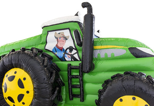 Order custom mini run tractor strom track for both indoor and outdoor. Buy inflatable obstacle courses online now at JB Inflatables America