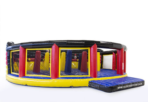 Get inflatable Deutsche Soccer liga arena for both young and old online now. Order inflatable arena at JB Promotions America