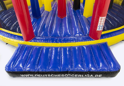 Buy a unique inflatable Deutsche Soccer liga arena for both young and old. Order inflatable arena now online at JB Inflatables America