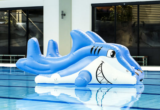 Buy an inflatable airtight slide in shark theme for both young and old. Order inflatable pool games now online at JB Inflatables America