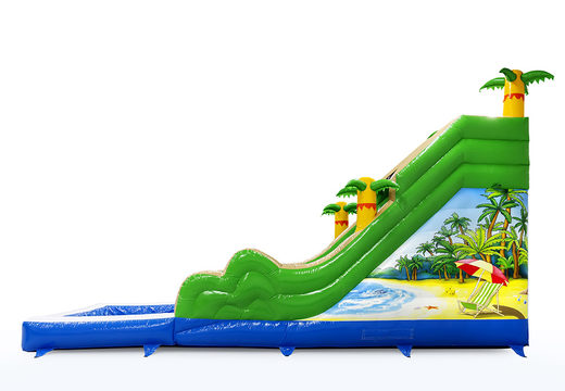 Buy Beach themed inflatable slide for kids. Order inflatable slides now online at JB Inflatables America