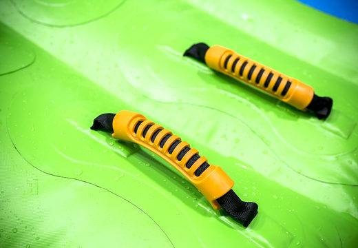 Buy inflatable vulcano run 9 meters in cheerful colors, a tropical jungle theme, a striking design for both young and old. Order inflatable obstacle courses online now at JB Inflatables America