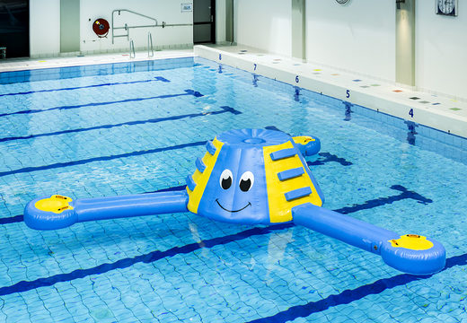 Buy an airtight octopus themed inflatable play island for both young and old. Order inflatable pool games now online at JB Inflatables America